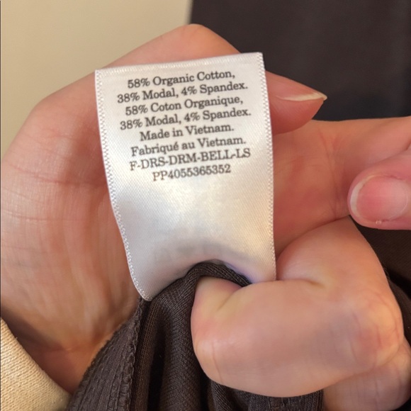 Everlane Chocolate Brown Midi Dress - Picture 5 of 7